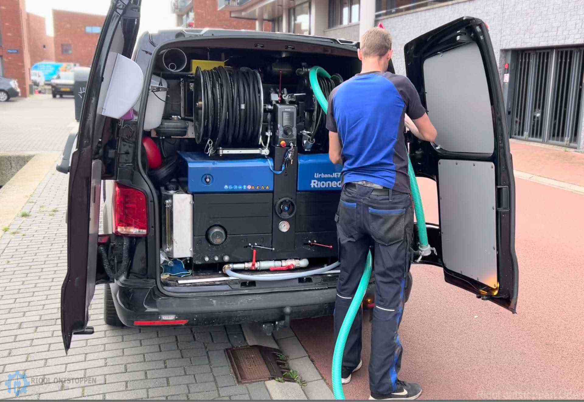 Riool Hogedruk Machine Uden